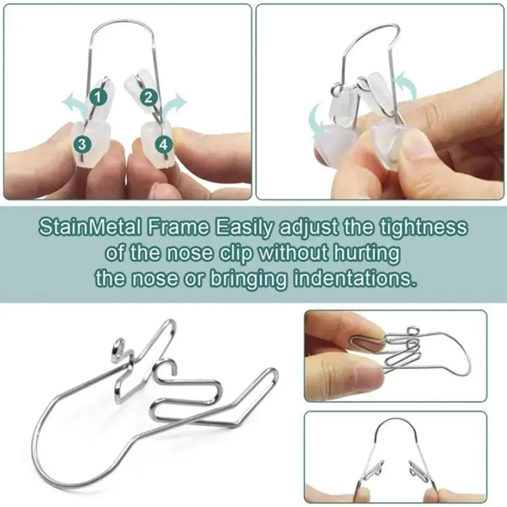 Nose Shaping Roller Nose Shaper Lifter Clip, Smooth Edge Tightening Nose Clip, Portable Nose Shaper Massager Skin Scraping Tool Peaceful Pleasures Health and Wellness