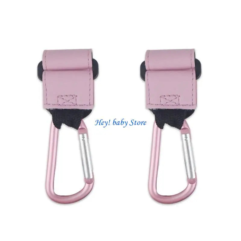 Baby Stroller Carabiner Hooks – Universal Pushchair Hanging Clips