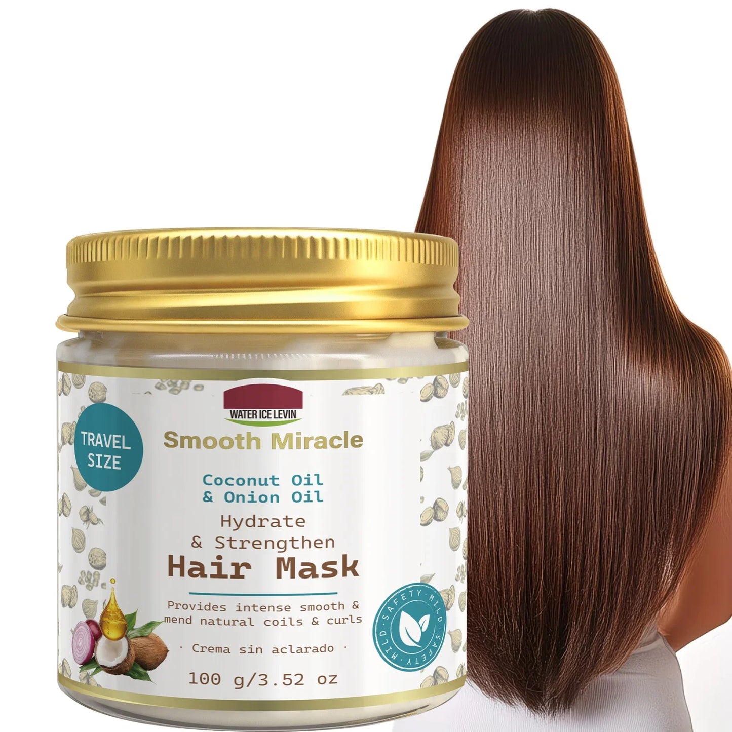 Coconut & Onion Oil Hair Mask – Hydrating & Strengthening