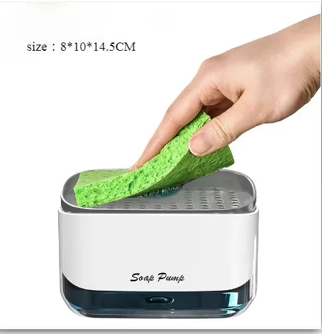 Household Automatic Liquid Box Desktop Hand Sanitizer Storage Box Bathroom Countertop Towel Rack Creative Soap Holder Peaceful Pleasures Health and Wellness e