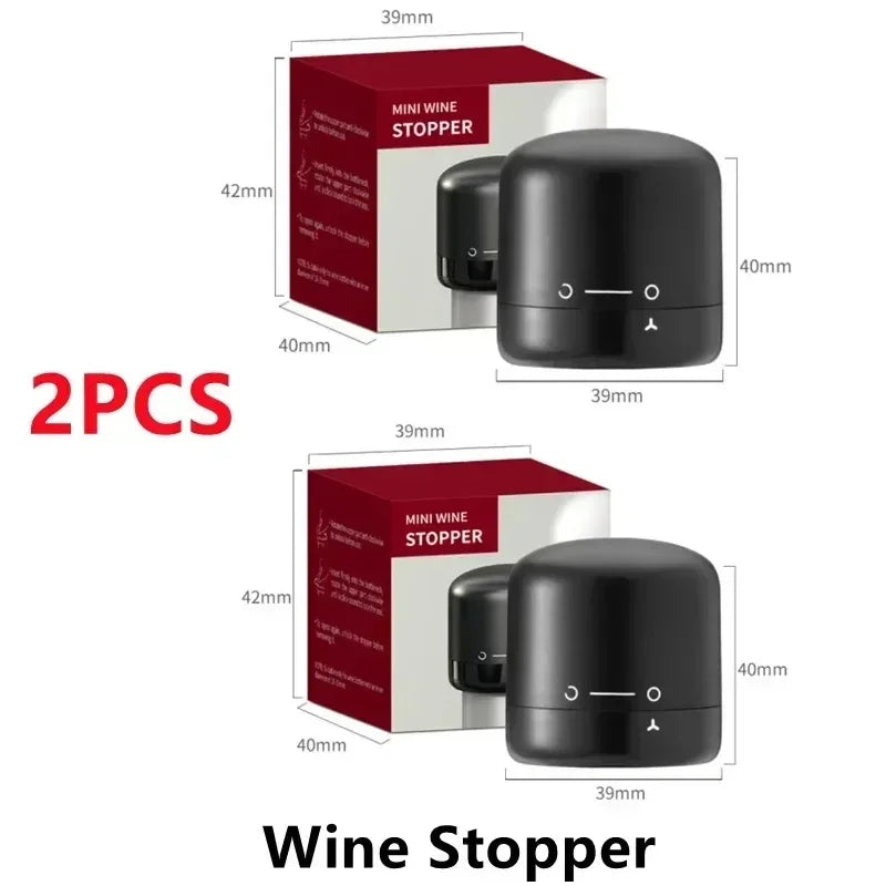 Champagne & Wine Bottle Stopper | Silicone Vacuum Seal Cork