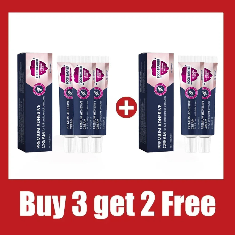Denture Adhesive Silicone Cushion Reline Kit – Secure Fit