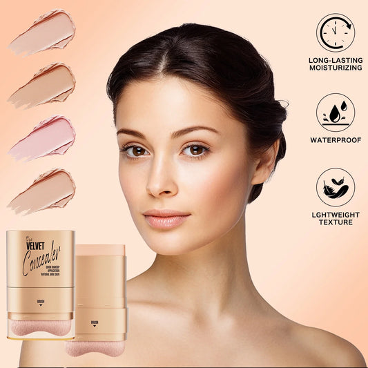 4-Color Concealer Palette – Waterproof Full Coverage Makeup Concealer Palette Oasis Select
