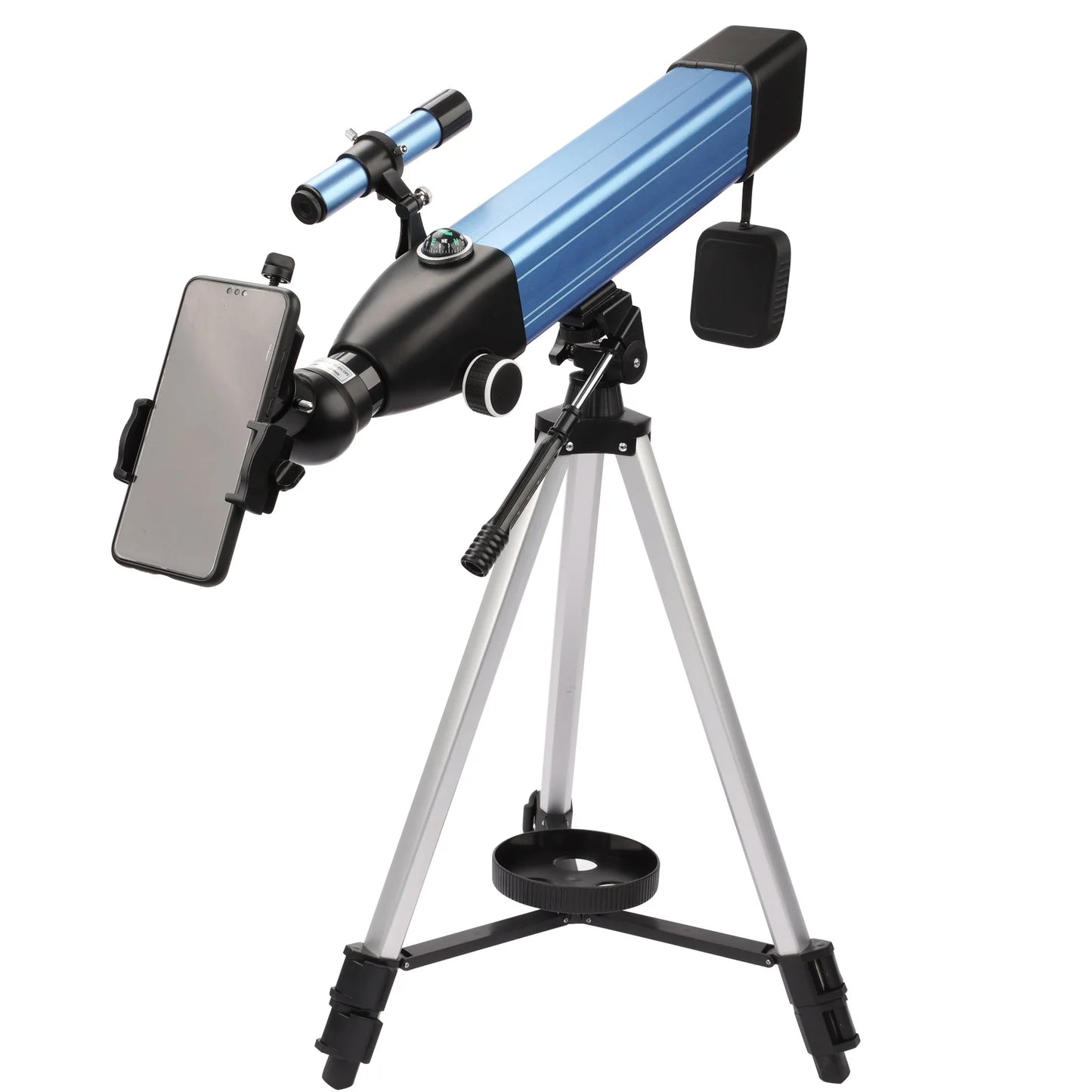 500Mm Refractor Astronomical Telescope 60Mm Lens 20X-166X for Moon Watching with Adjustable Tripod Mobile Holder Kid Beginner Peaceful Pleasures Health and Wellness 2