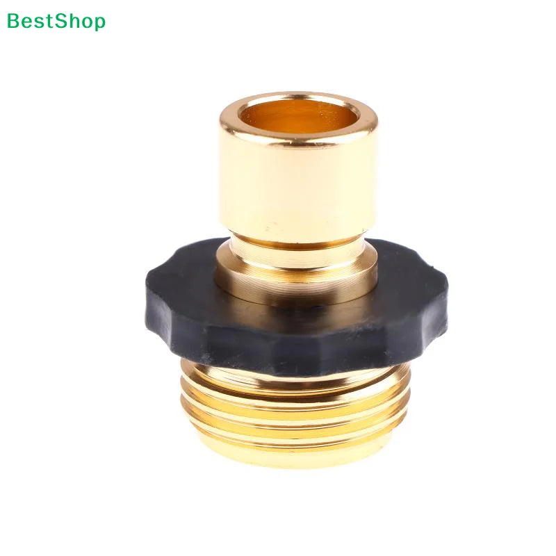 3/4" Garden Hose Quick Connector – Aluminum Male & Female