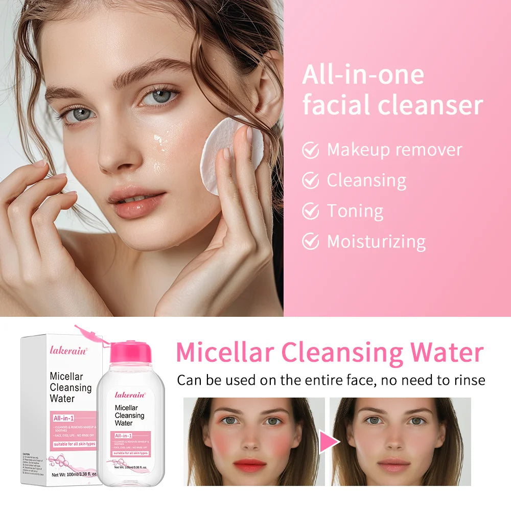 100ml Garnier Micellar Water Hydrating Facial Cleanser Deep Makeup Remover Cleaning Water Refresh Hydrate Cleansing Skin Peaceful Pleasures Health and Wellness