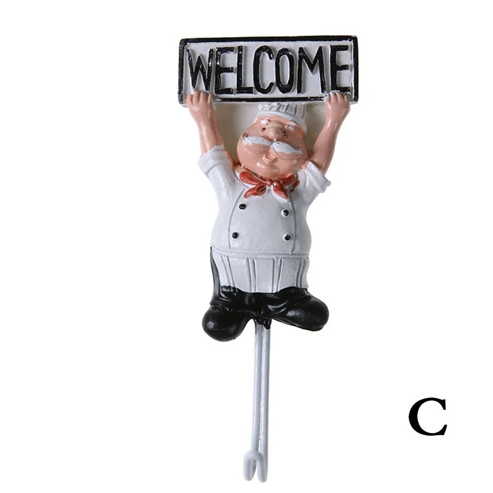 Cartoon Kitchen Hook Wall Hanger Concise Design Creative Utensil