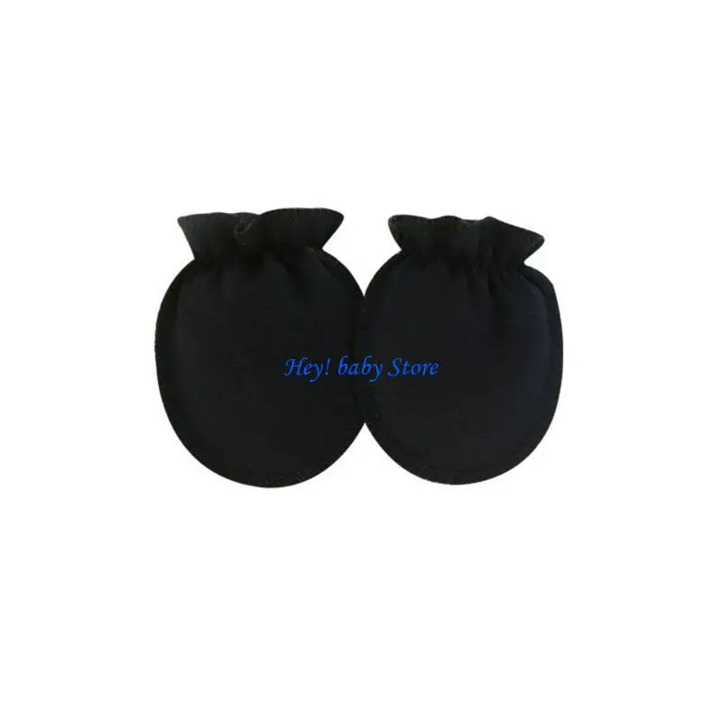 Soft Cotton Baby Anti-Scratch Mittens | Newborn 0–12 Months