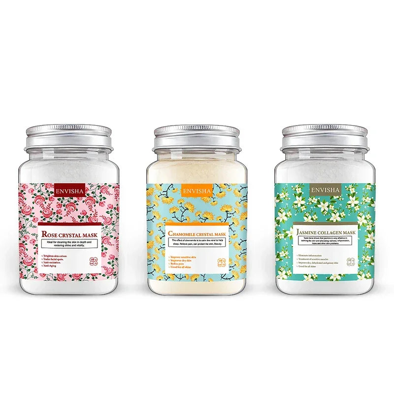 ENVISHA Facial Crystal Mask – Anti-Aging & Brightening 200g Face Mask Peaceful Pleasures Health and Wellness