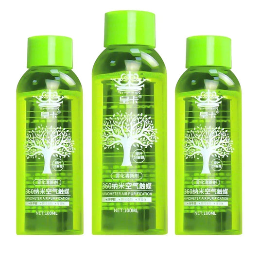 500ml Odor Eliminator Liquid Automotive Purification Solution Car Interior Air Freshener Car Air Deodorizer Deodorizing Peaceful Pleasures Health and Wellness