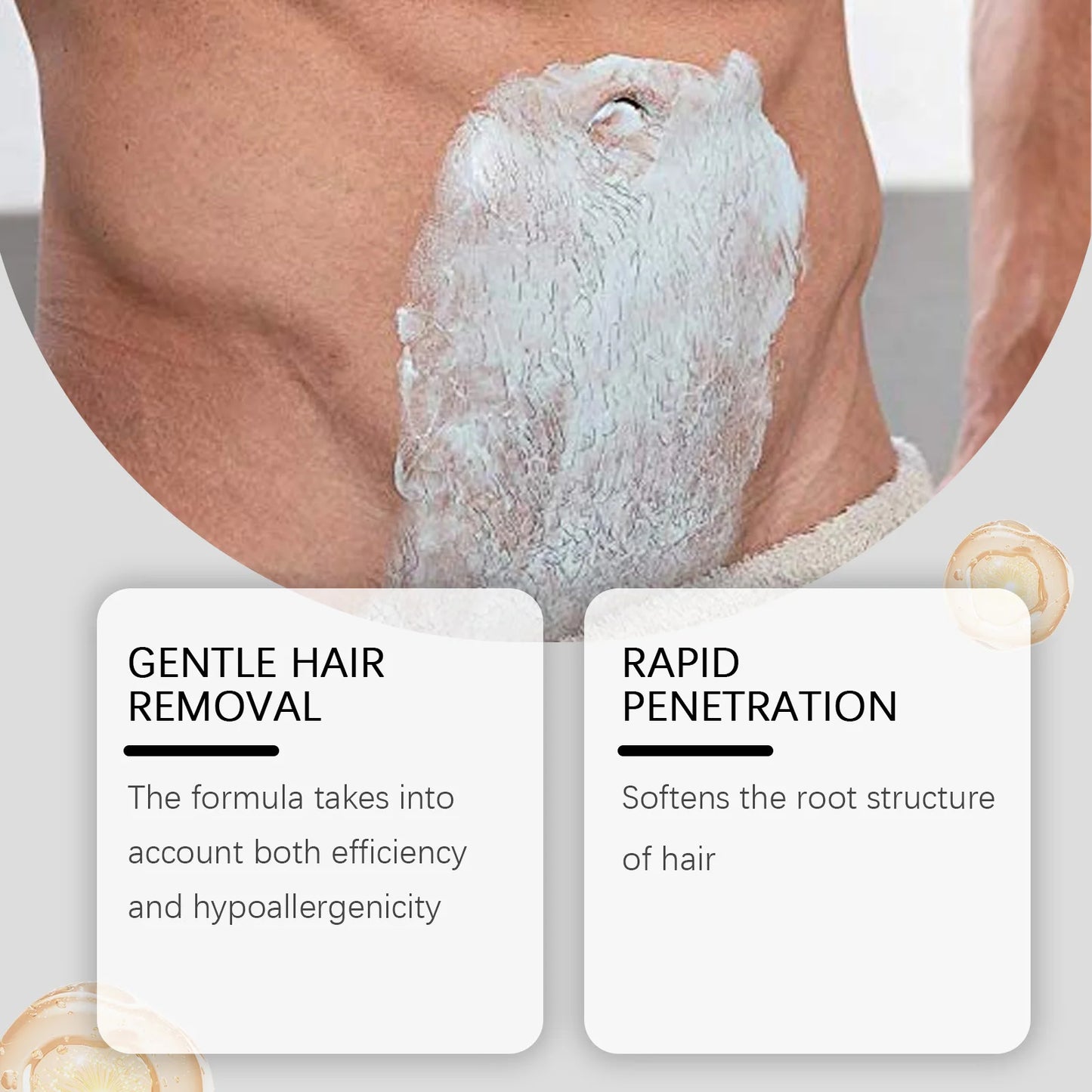 East Moon Painless Body Hair Removal Cream & Growth Inhibitor
