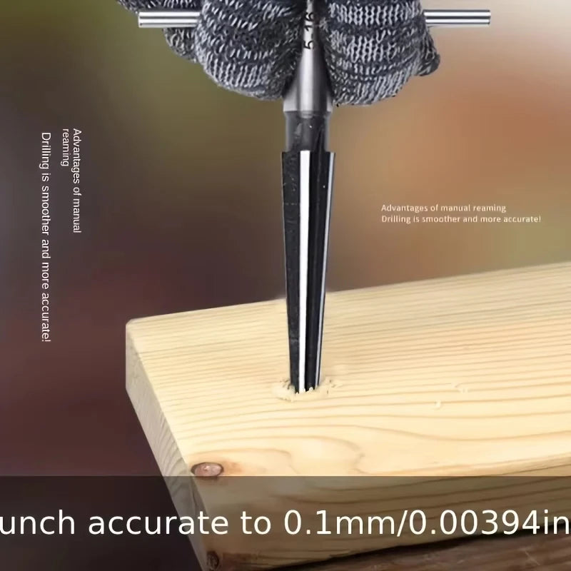 Carbon Steel Hexagonal Cone Handheld Cutters Wood Metal Plastic