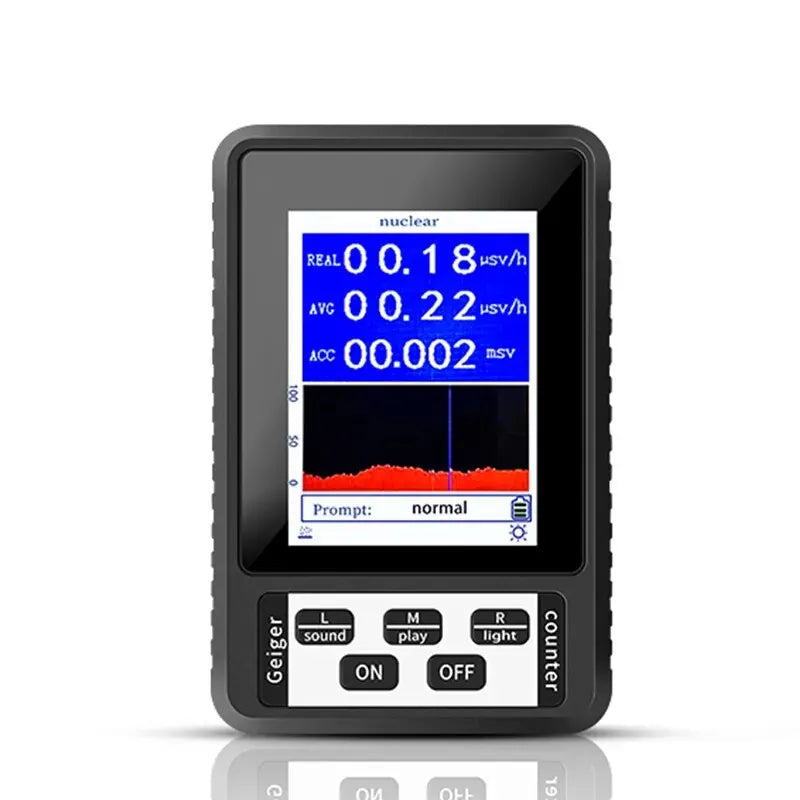 XR-1 Portable Geiger Counter Nuclear Radiation Detector Personal Dosimeter Marble Tester X-Ray Radiation Dosimeter Peaceful Pleasures Health and Wellness
