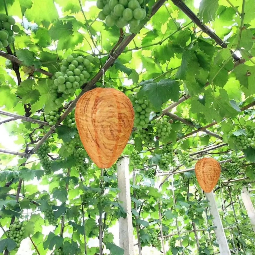 Hanging Wasp Nest Decoy | Eco-Friendly Paper Beehive Deterrent