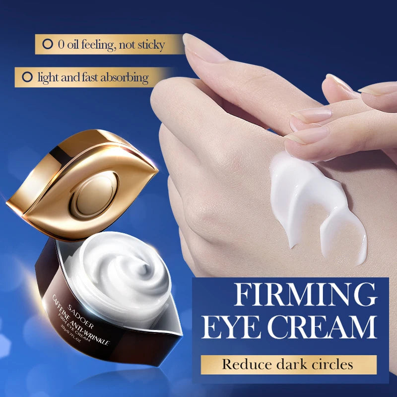 SADOER Caffeine Eye Cream – Dark Circles & Puffiness Relief