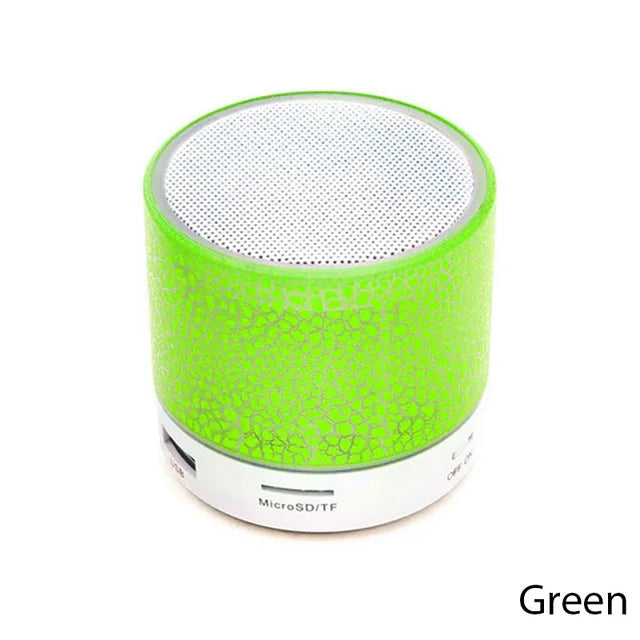AyeBeau A9 Mini Portable Bluetooth Speaker | LED, MP3 & AUX