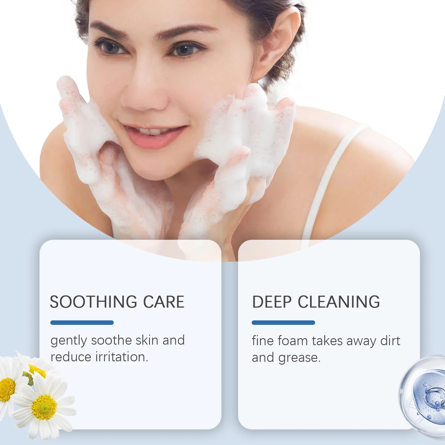Hyaluronic Acid Cleansing Foam – Oil Control & Brightening Wash