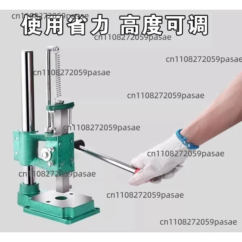 JM-16 Desktop Hand Press Machine – Round & Square Punch