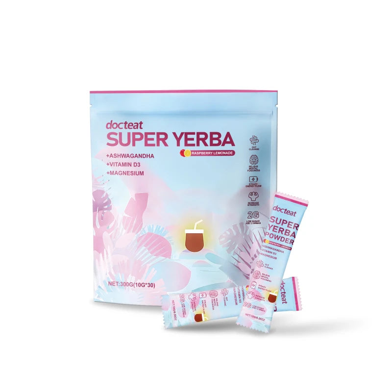 Ma Dai Tea Powder Ashwagandha Vitamin D3 Magnesium 30 Sticks