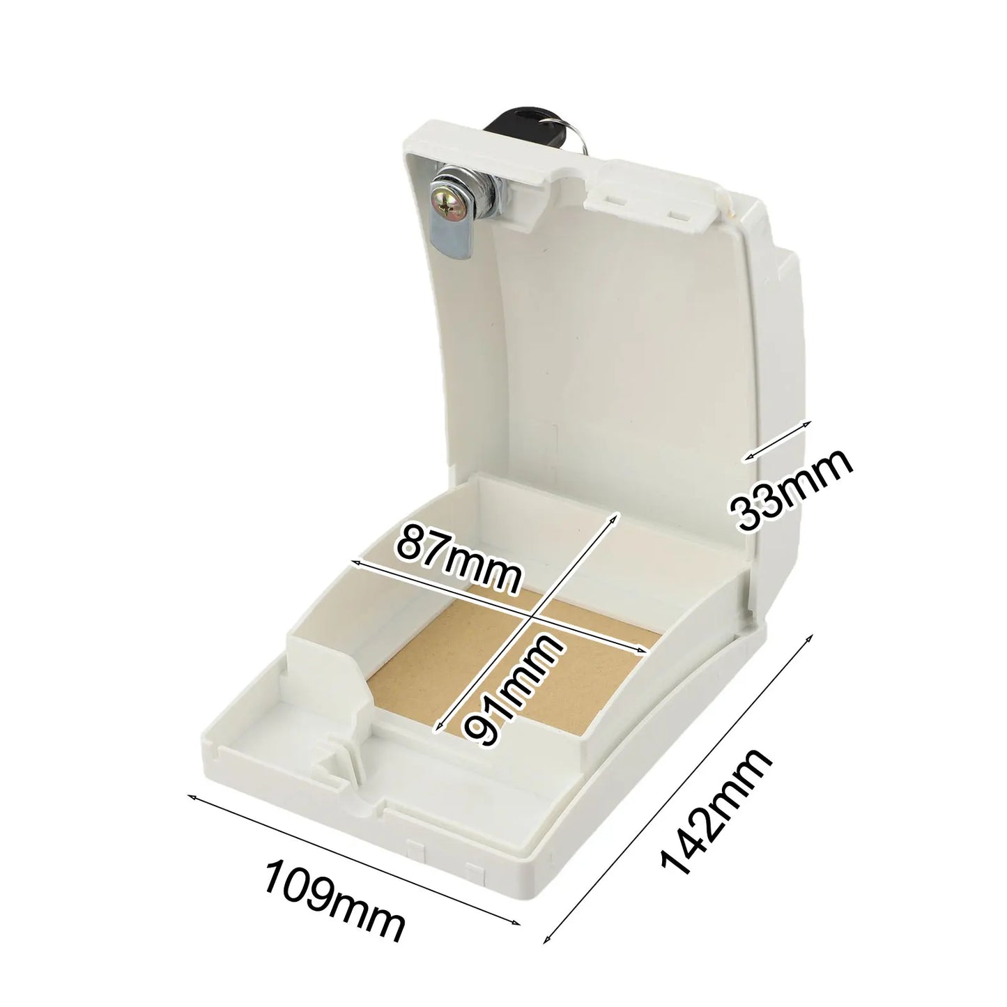 Lockable Waterproof Socket Cover Box | Outdoor & Bathroom