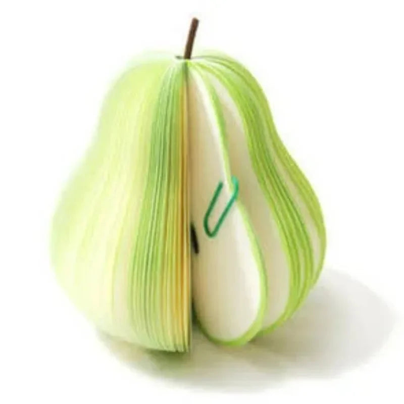 100 Pages Creative Apple Notes DIY Post-it Notes Fruit Post-it Notes School Office Account Stationery Stickers Peaceful Pleasures Health and Wellness