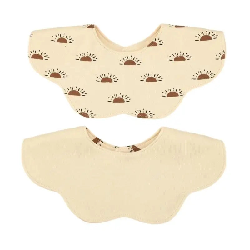 Double-Sided Cotton Baby Bib | 360° Toddler Burp Cloth