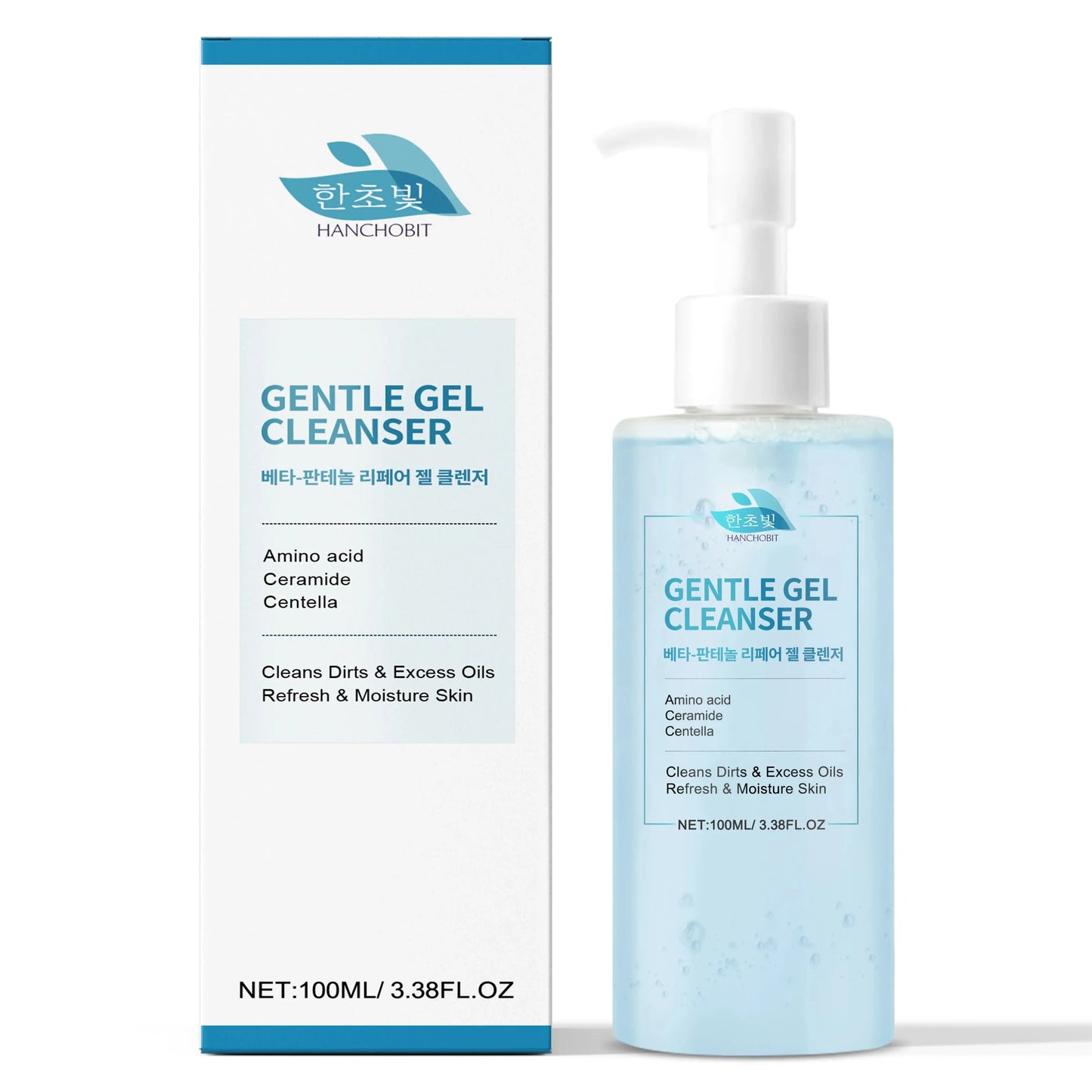 Hanchobit Beta-Panthenol Gel Cleanser | Gentle Facial Wash