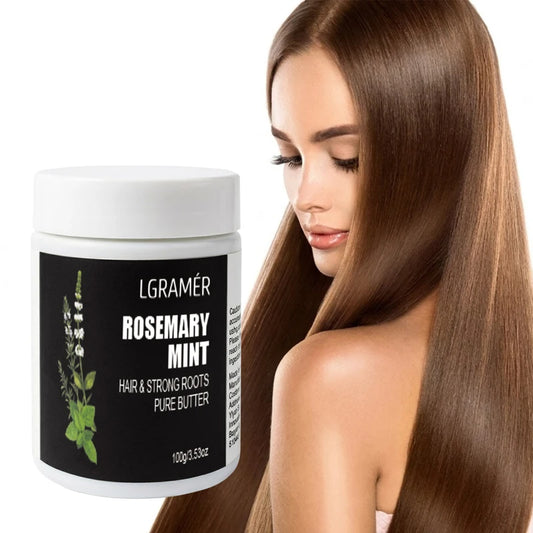 LGRAMER Rosemary Curly Hair Mask – Frizz Control & Curl Care Curl Hair Mask Peaceful Pleasures Health and Wellness 3pcs