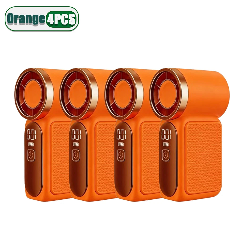 Mini Handheld Fan USB Rechargeable 3600mAh | 100 Speeds
