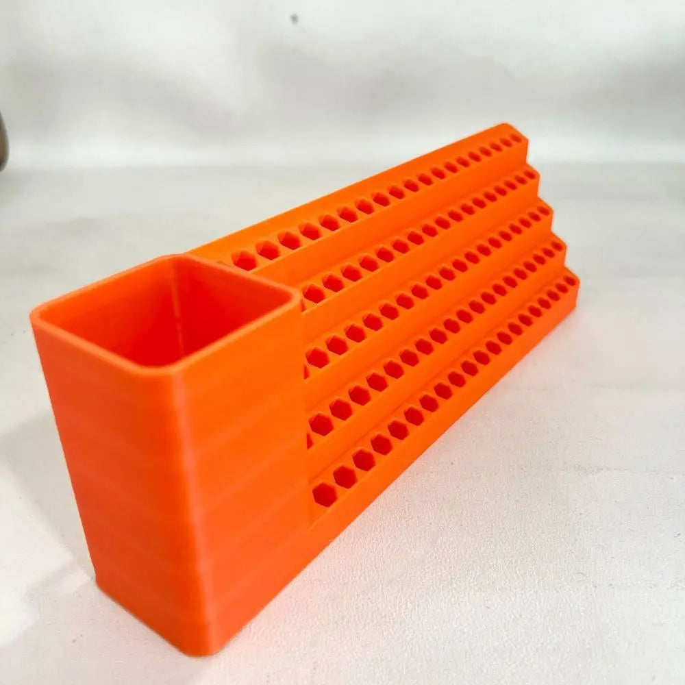Screwdriver Bit Organizer Rack – 20/25/50/100 Hole Holder