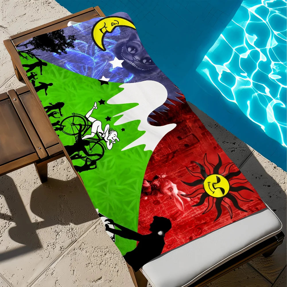 LSD 1943 Albert Hofmann Quick-Dry Beach Towel | Travel & Gym