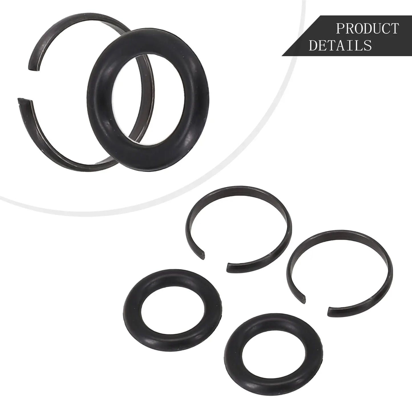 Impact Wrench Retaining Ring & O-Ring Kit 3/8–1" | 2 Sets