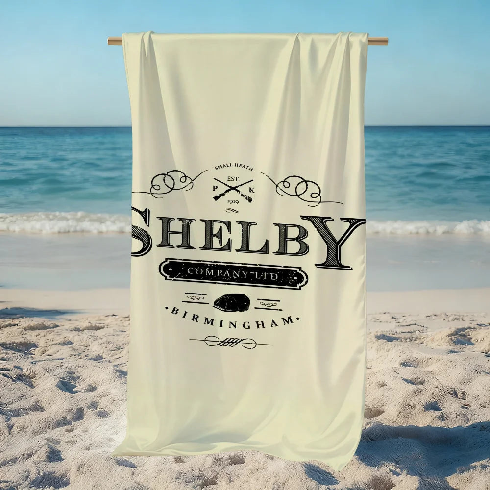Peaky Blinders Quick-Dry Beach Towel | Soft Pool & Travel Towel