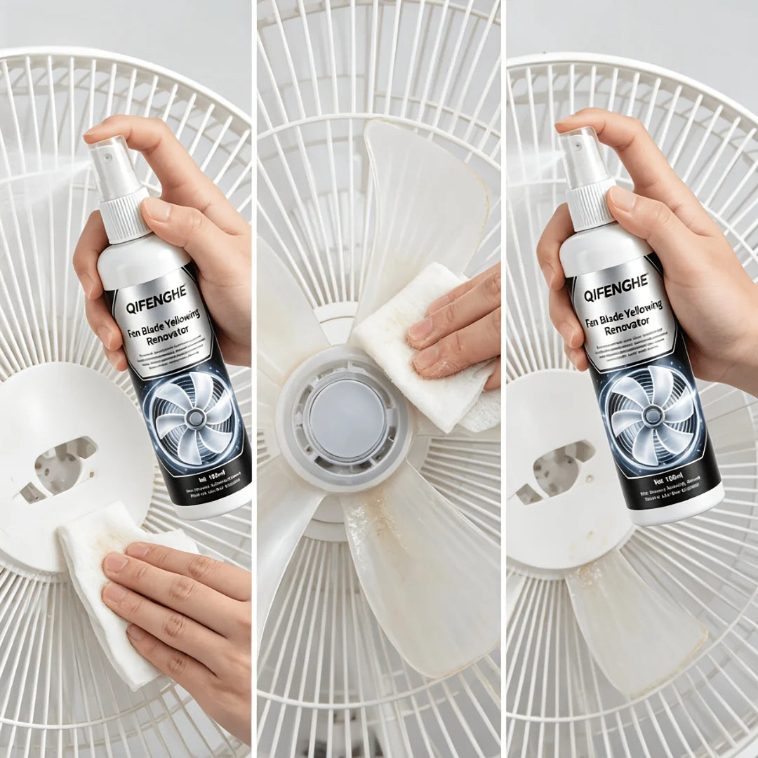 White Plastic Restorer Spray – Oxidation & Yellowing Remover