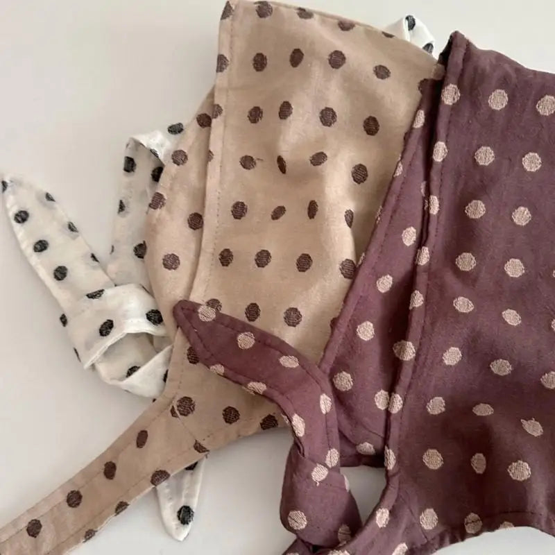 Infant Turban Headwrap Dot Pattern Baby Cap | Boys & Girls 0-3Y