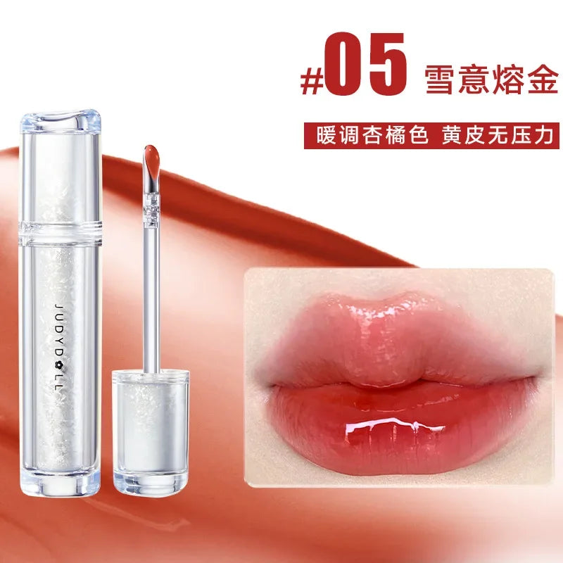Judydoll Ice Iron Lip Glaze – Mirror Shine Watery Lip Gloss