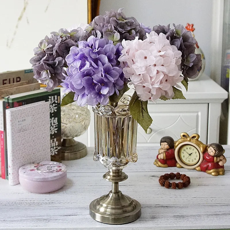 Silk Hydrangea Artificial Flowers – Wedding & Home Decor