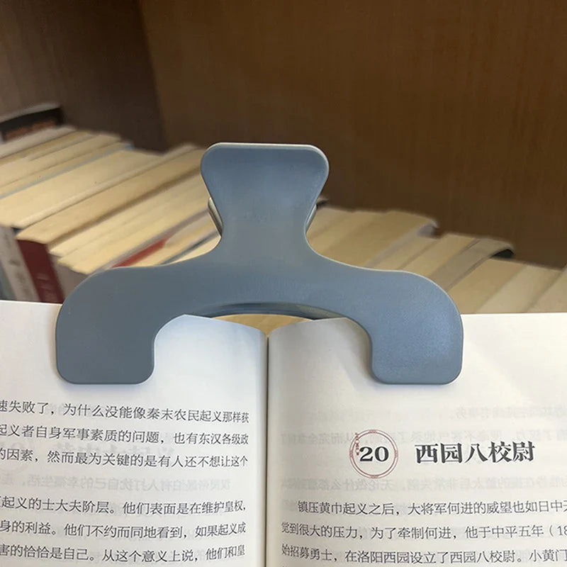 Frosted Transparent Book Page Holder Clip | Kawaii Desk Accessory