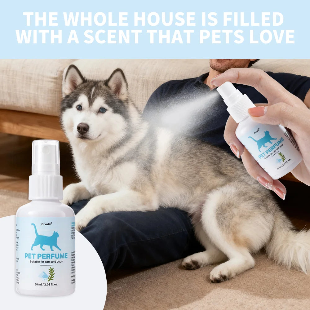 Pet Deodorizing Spray Long Lasting Fragrance Eliminates Body Odor