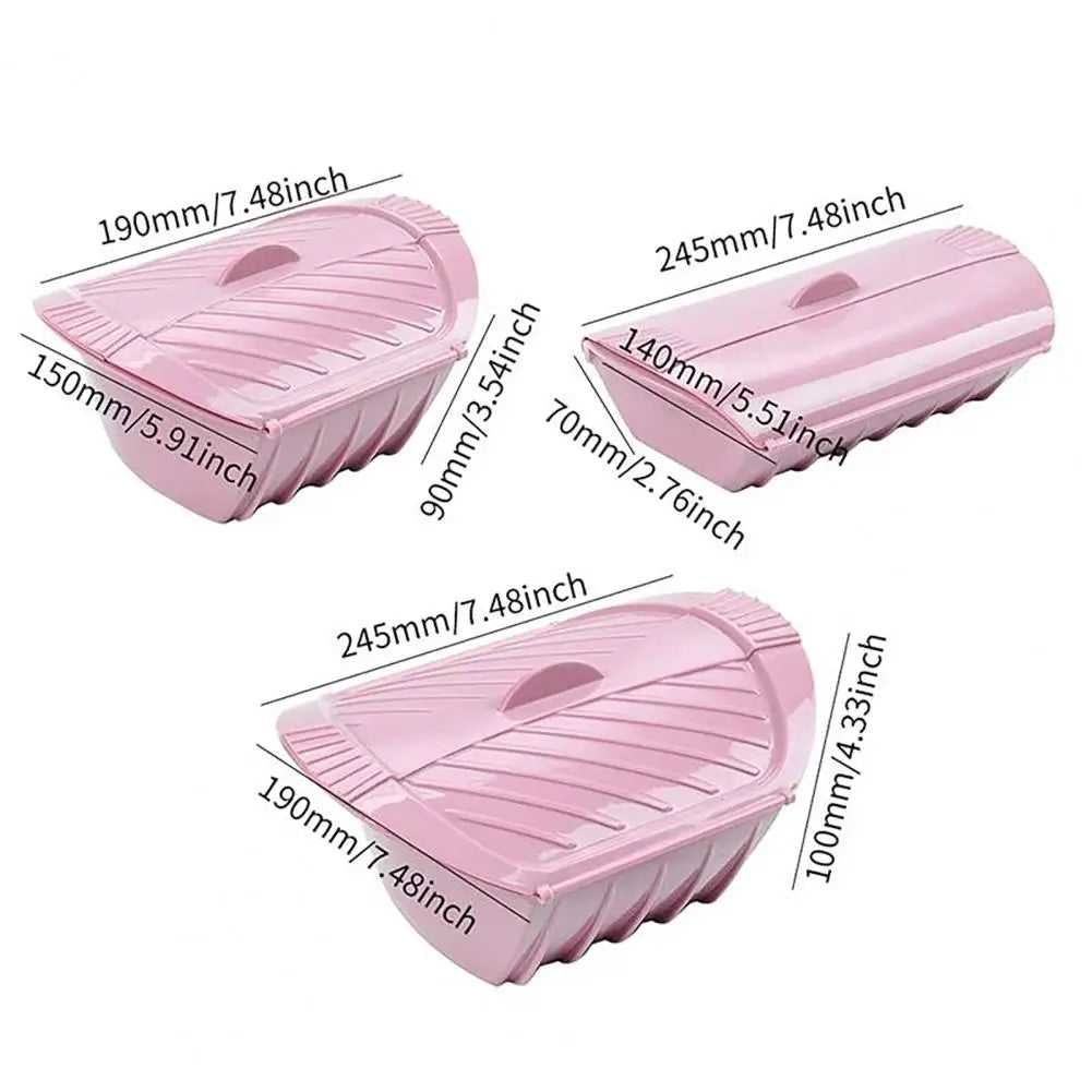 Professional Fish Steamer BPA Free Microwave Oven Steamer Food Grade Silicone Steaming Dish Microwave Cookware Steaming Peaceful Pleasures Health and Wellness