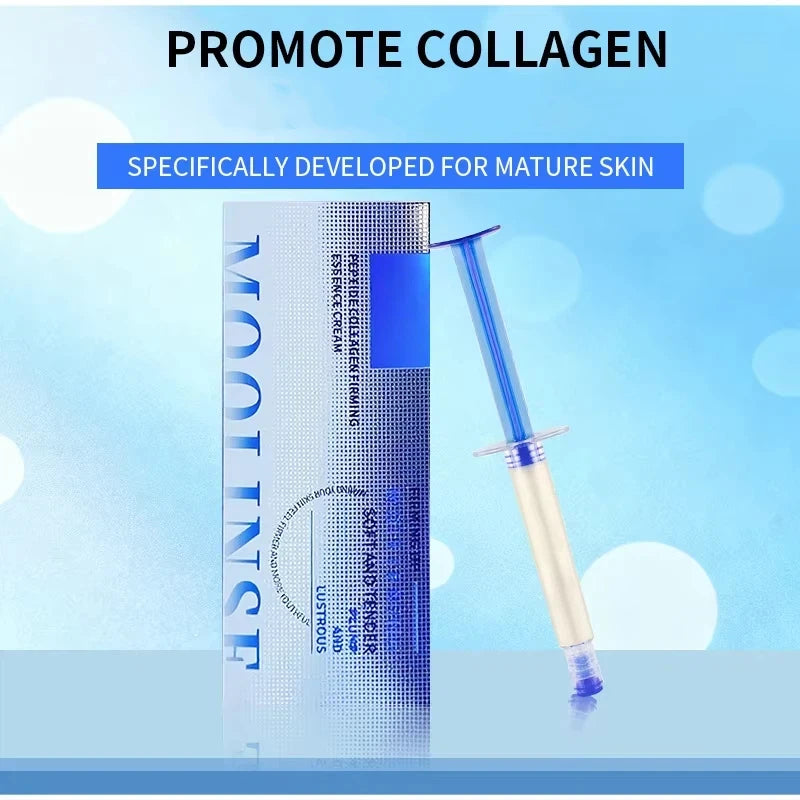 Polypeptide Collagen Elastic Essence Cream Lifting Firming Soft Supple Deeply Moisturizing Gently Repairing Collagen Face Cream Peaceful Pleasures Health and Wellness