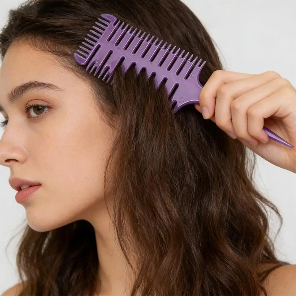 Professional Hair Dyeing Comb Weaving Hair Brush Sectioning Highlight Comb Barber Hairdressing Combs Salon Hair Styling Tools Peaceful Pleasures Health and Wellness