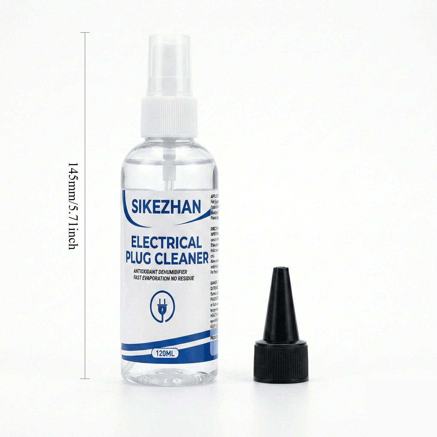 120ml Electronic Contact Cleaner Spray Fast Drying No Residue Degreaser for Car Plugs Connectors PCB Circuit Boards Deoxidizer Peaceful Pleasures Health and Wellness