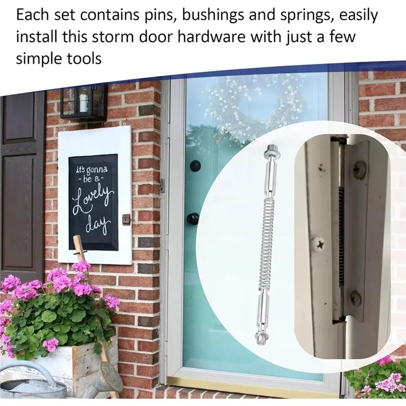 A36T-Aluminum For Croft Storm Screen Door Hinge Pin Kit(6 Pack), K 5131 Replacement Parts For Other Storm Doors Peaceful Pleasures Health and Wellness