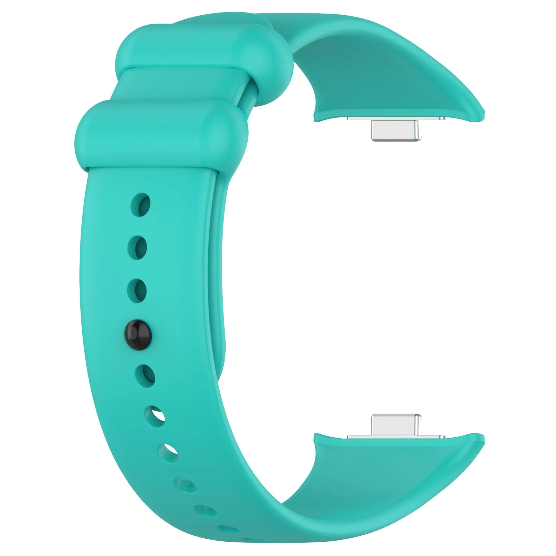 Silicone Band for Xiaomi Mi Band 8 Pro & Redmi Watch 5 Strap Peaceful Pleasures Health and Wellness Teal Green