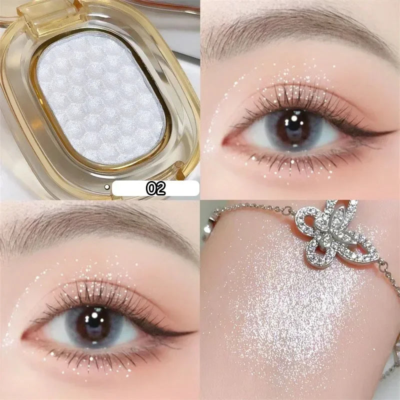 Chameleon Gradient Glitter Eyeshadow Palette | Shimmer Highlight