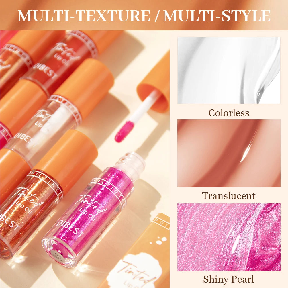 Mirror Water Light Lip Gloss Lasting Transparent Lip Oil Moisturizing Sexy Lipgloss Jelly Glass Lip Glaze Tint Makeup Sets Peaceful Pleasures Health and Wellness