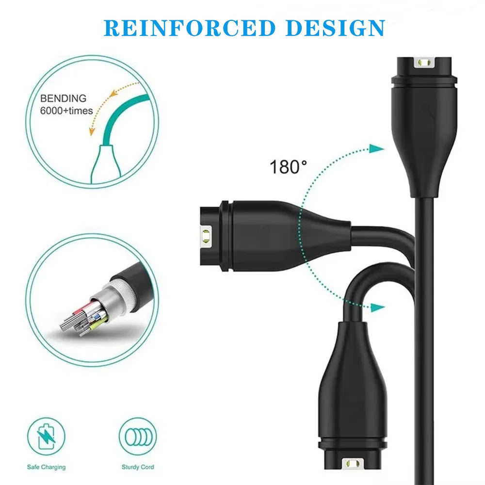 Garmin Approach S10 S12 S40 S42 S60 S62 S70 Charger Cable Peaceful Pleasures Health and Wellness