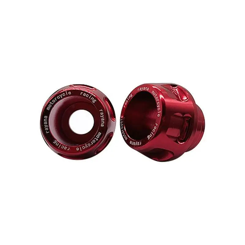 Motorcycle Front Fork Cup Replacement Aluminum Alloy Sliders Frame Protector Durable Fork Protectors Motorcycle Accessories Peaceful Pleasures Health and Wellness Red