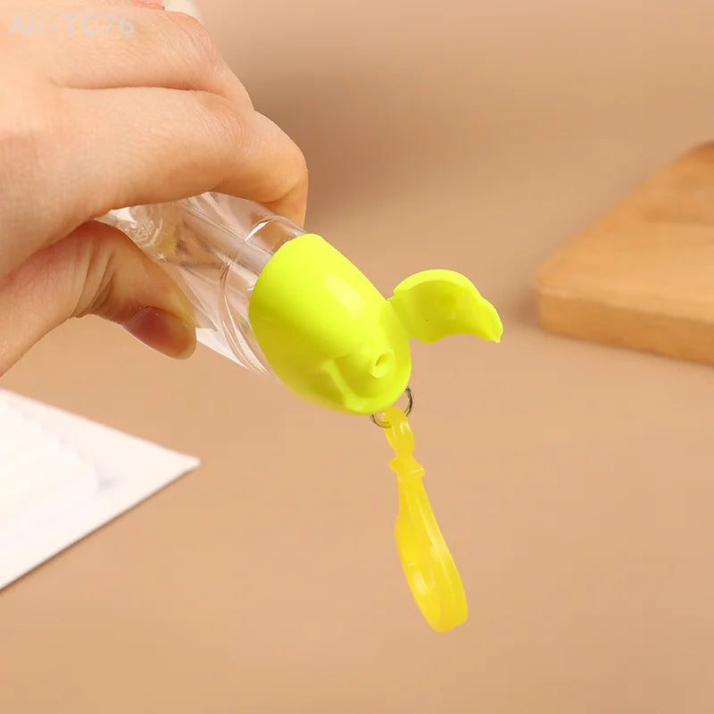 30ml Refillable Travel Bottle with Hook | Mini Liquid Dispenser